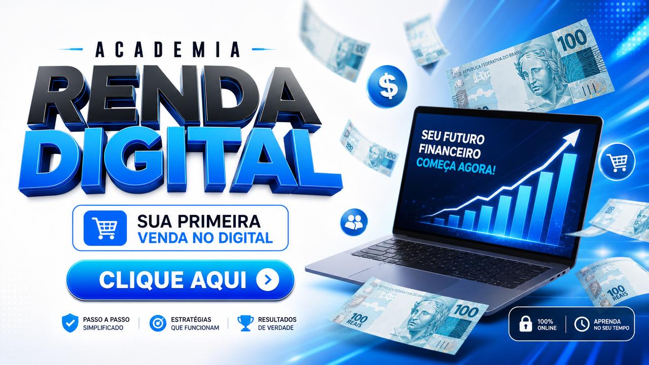 Academia Renda Digital — Sua primeira venda no digital